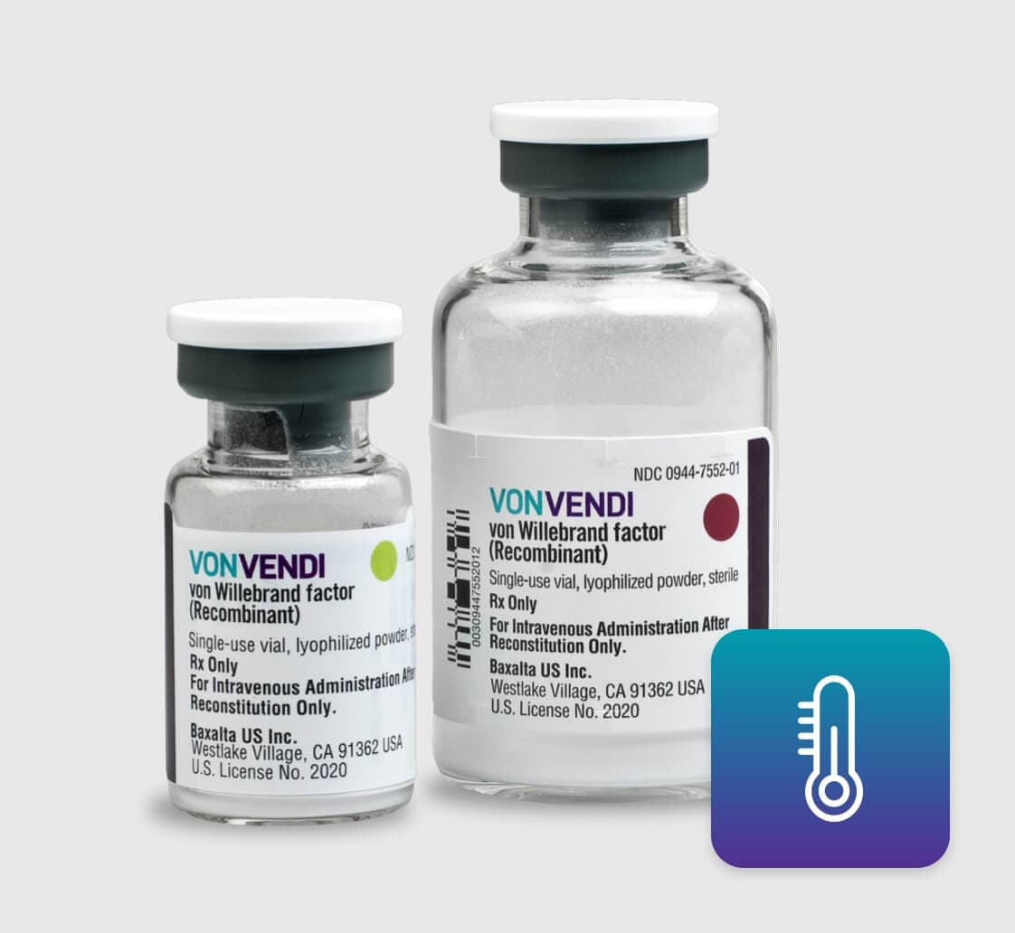 VONVENDI® medicine bottles.