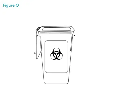Hazardous materials bin.